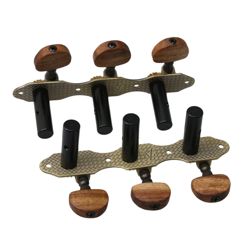 Mxfans 2pieces Guitar Tuner Tuning Keys Pegs Machine Heads for Classical Guitar - Image 3